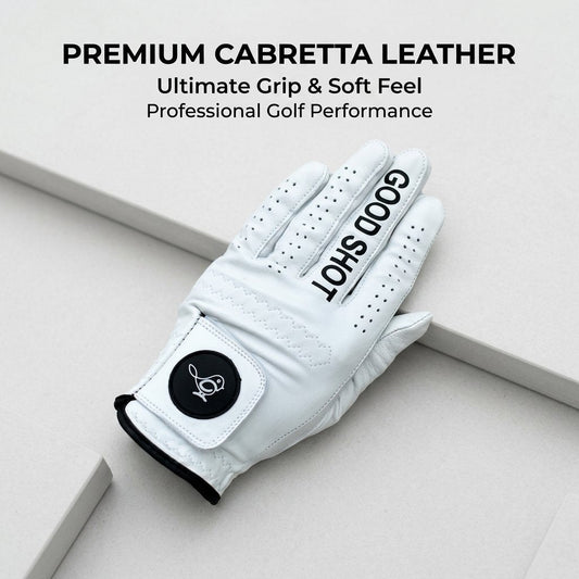 🎁Last Day Promotion 49% OFF🔥Cabretta Leather Golf Glove, Lead Hand Specific Grip with Adjustable Closure, Precision Sizing